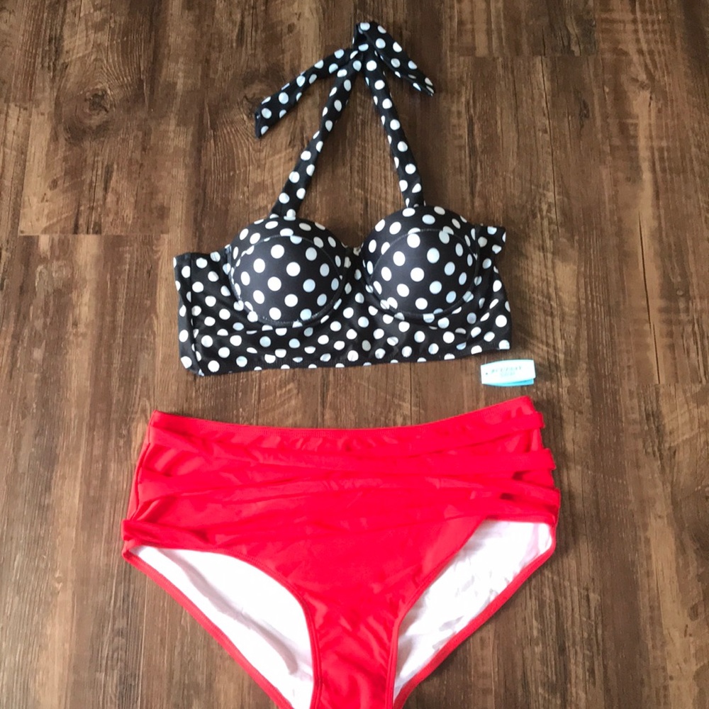 NEW Two Piece Swimsuit 14/16